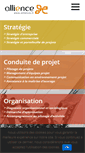 Mobile Screenshot of allience.fr